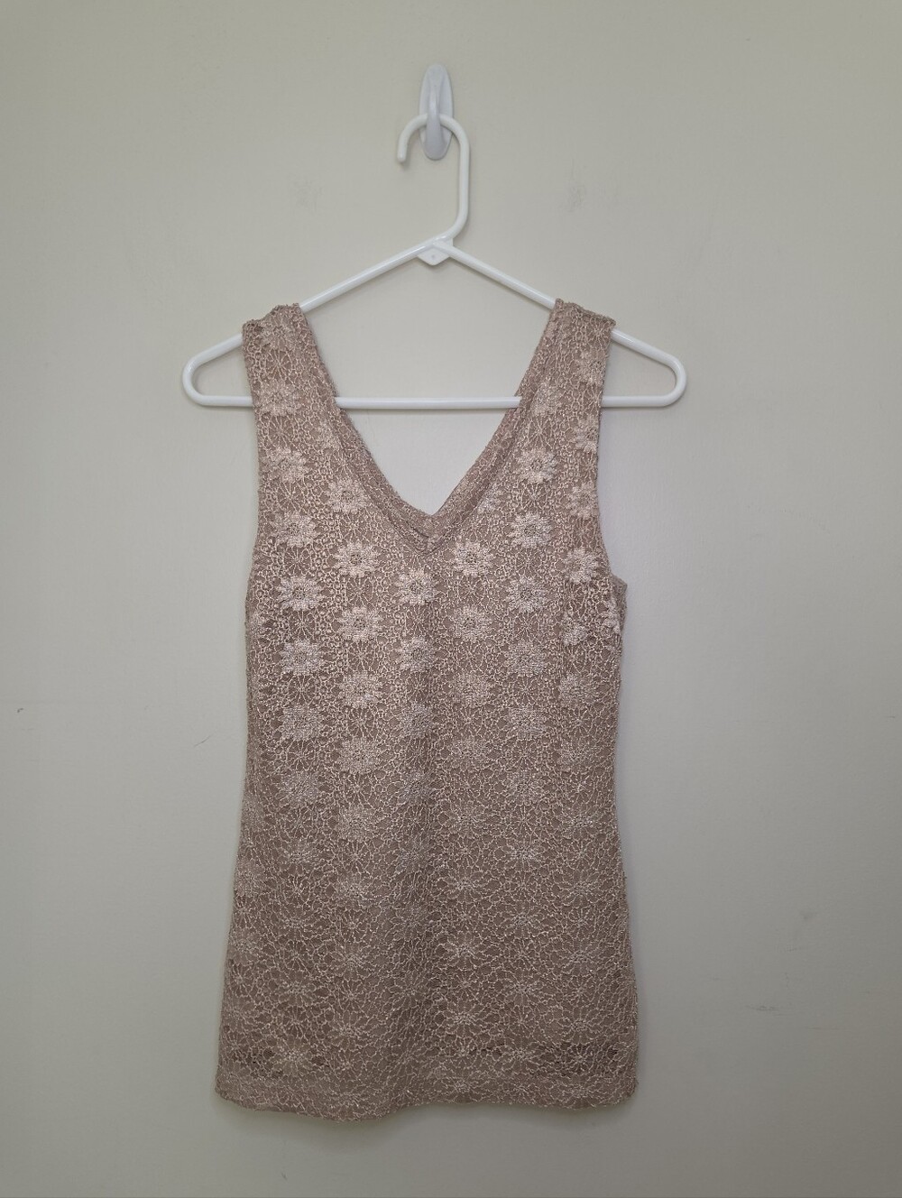 Women's Banana Republic Lace Sleeveless Top Sz XS